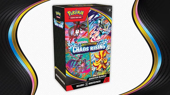 Mega Evolution—Chaos Rising Booster Bundle — Pokémon TCG Booster Bundle