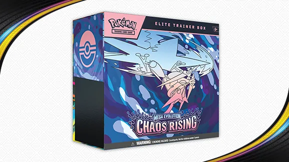 Mega Evolution—Chaos Rising Elite Trainer Box — Pokémon TCG Elite Trainer Box