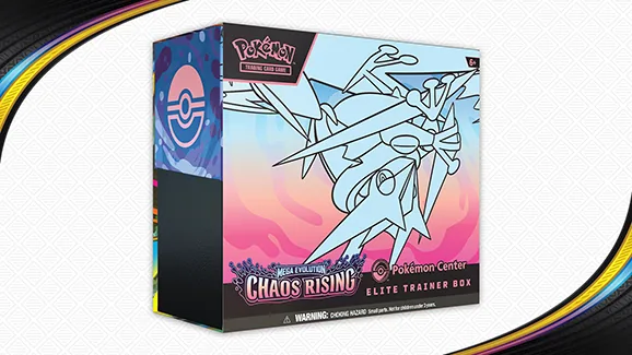 Mega Evolution—Chaos Rising Pokémon Center Elite Trainer Box — Pokémon TCG Elite Trainer Box