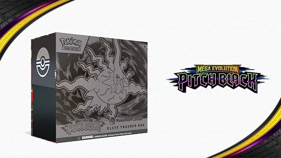 Mega Evolution—Pitch Black Pokémon Center Elite Trainer Box — Pokémon TCG Elite Trainer Box