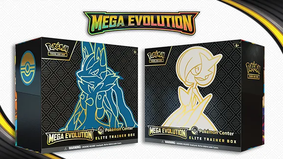 Mega Evolution Pokémon Center Elite Trainer Box — Pokémon TCG Elite Trainer Box