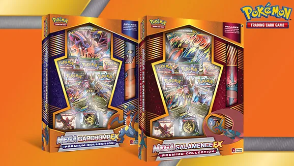 Mega Garchomp-EX and Mega Salamence-EX Premium Collections — Pokémon TCG Premium Collection