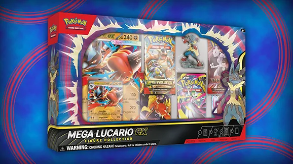 Mega Lucario ex Figure Collection — Pokémon TCG Figure Collection