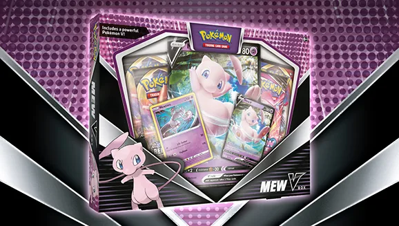 Mew V Box — Pokémon TCG Collection / Box