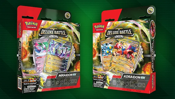 Miraidon ex Deluxe Battle Deck Pokémon TCG: Koraidon ex Deluxe Battle Deck — Pokémon TCG Battle Deck