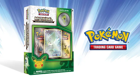 Mythical Pokémon Collection—Celebi — Pokémon TCG Collection / Box