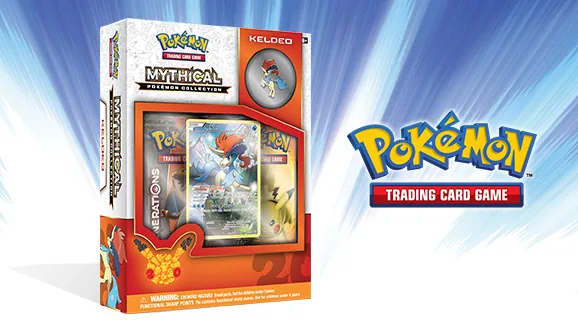 Mythical Pokémon Collection—Keldeo — Pokémon TCG Collection / Box