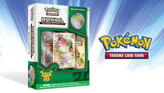 Mythical Pokémon Collection—Shaymin — Pokémon TCG Collection / Box