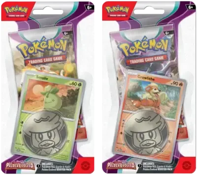 Paldea Evolved Checklane Blister — Pokémon TCG Sleeved Booster