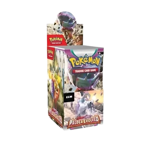 Paldea Evolved Half Booster Box — Pokémon TCG Booster Box