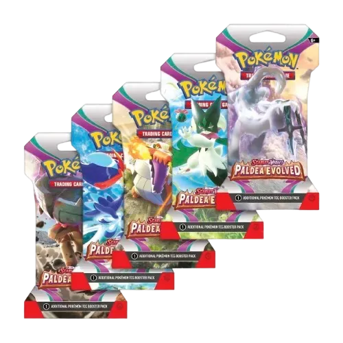 Paldea Evolved Sleeved Booster Pack — Pokémon TCG Sleeved Booster
