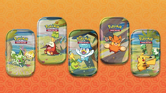 Paldea Friends Mini Tin — Pokémon TCG Mini Tin
