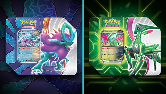 Paradox Clash Tin — Pokémon TCG Tin
