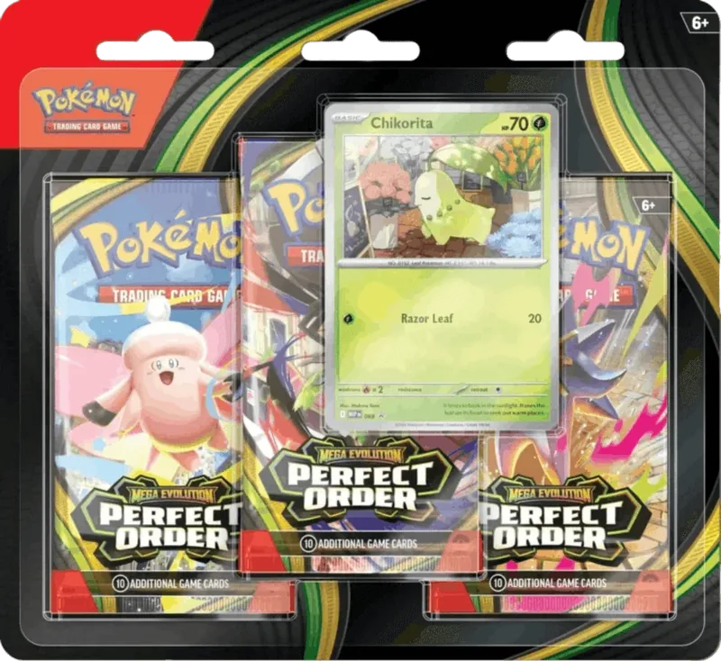 Perfect Order Three-Pack Blister — Pokémon TCG Three-Pack Blister