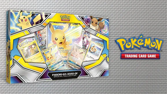Pikachu-GX & Eevee-GX Special Collection — Pokémon TCG Collection / Box