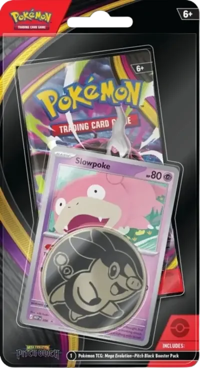 Pitch Black Checklane Blister — Pokémon TCG Sleeved Booster
