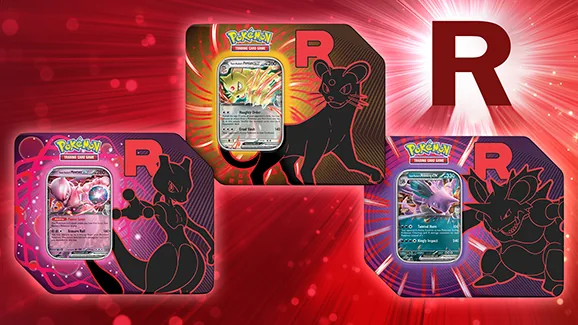 Team Rocket Tin — Pokémon TCG Tin
