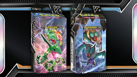 Rayquaza V Battle Deck and Pokémon TCG: Noivern V Battle Deck — Pokémon TCG Battle Deck
