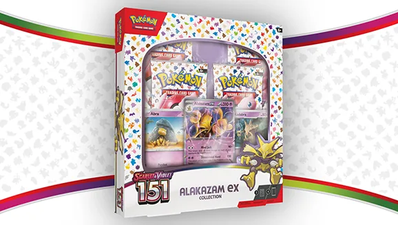 Scarlet & Violet—151 Collection—Alakazam ex — Pokémon TCG Collection / Box