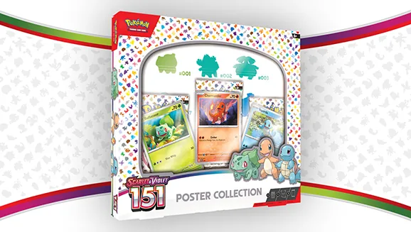 Scarlet & Violet—151 Poster Collection — Pokémon TCG Poster Collection