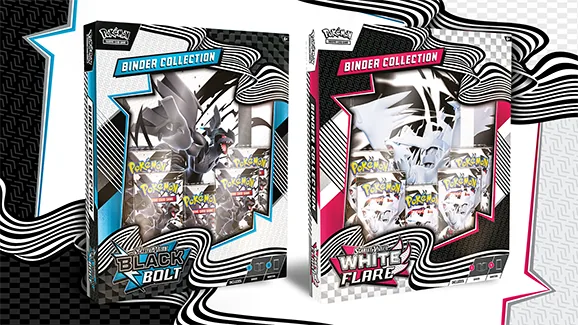 Scarlet & Violet—Black Bolt Binder CollectionPokémon TCG: Scarlet & Violet—White Flare Binder Collection — Pokémon TCG Binder Collection