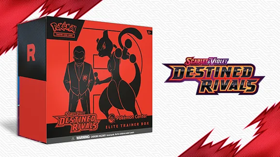 Scarlet & Violet—Destined Rivals Pokémon Center Elite Trainer Box — Pokémon TCG Elite Trainer Box