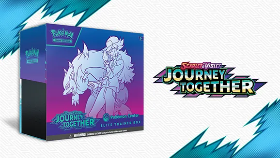 Scarlet & Violet—Journey Together Pokémon Center Elite Trainer Box — Pokémon TCG Elite Trainer Box