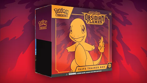 Scarlet & Violet—Obsidian Flames Elite Trainer Box — Pokémon TCG Elite Trainer Box