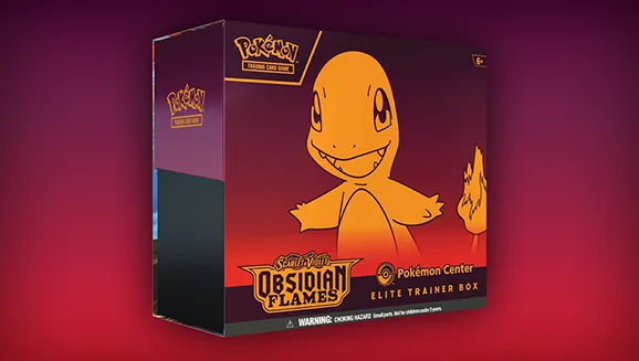 Scarlet & Violet—Obsidian Flames Pokémon Center Elite Trainer Box — Pokémon TCG Elite Trainer Box