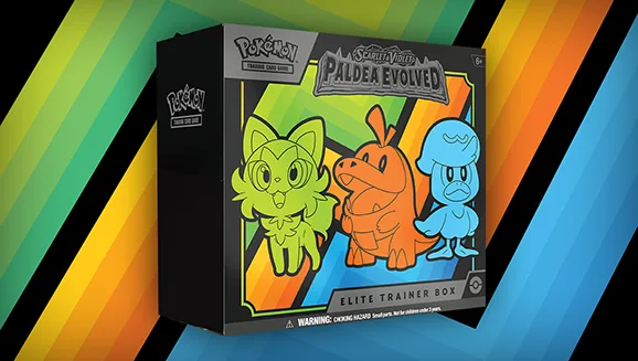 Scarlet & Violet—Paldea Evolved Elite Trainer Box — Pokémon TCG Elite Trainer Box