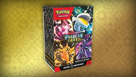 Scarlet & Violet—Paldean Fates Booster Bundle — Pokémon TCG Booster Bundle