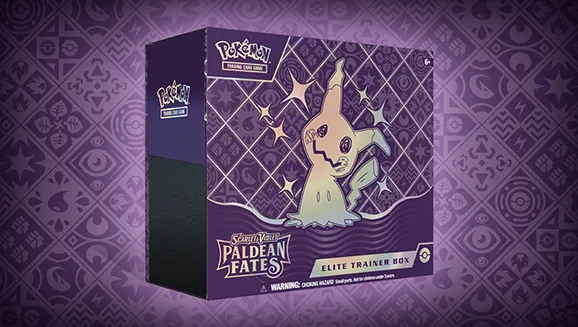 Scarlet & Violet—Paldean Fates Elite Trainer Box — Pokémon TCG Elite Trainer Box