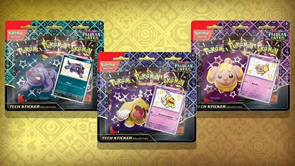 Scarlet & Violet—Paldean Fates Tech Sticker Collection — Pokémon TCG Sticker Collection