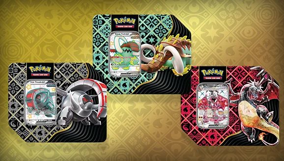 Scarlet & Violet—Paldean Fates Tin — Pokémon TCG Tin