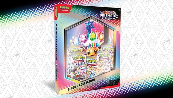 Scarlet & Violet—Prismatic Evolutions Binder Collection — Pokémon TCG Binder Collection