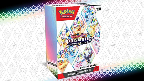 Scarlet & Violet—Prismatic Evolutions Booster Bundle — Pokémon TCG Booster Bundle