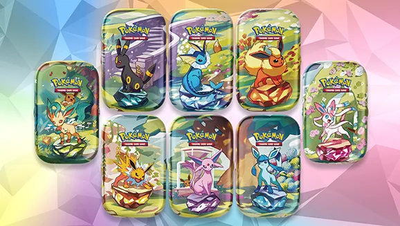 Scarlet & Violet—Prismatic Evolutions Mini Tin — Pokémon TCG Mini Tin