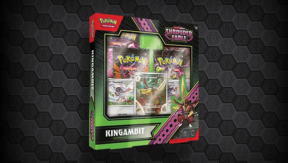 Scarlet & Violet—Shrouded Fable Kingambit Illustration Collection — Pokémon TCG Collection / Box