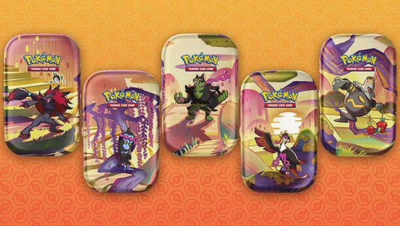 Scarlet & Violet—Shrouded Fable Mini Tin — Pokémon TCG Mini Tin