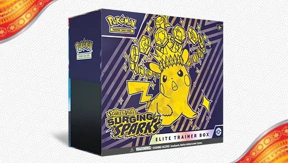 Scarlet & Violet—Surging Sparks Elite Trainer Box — Pokémon TCG Elite Trainer Box