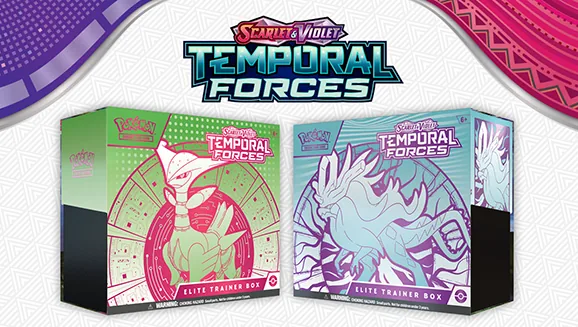 Scarlet & Violet—Temporal Forces Elite Trainer Box — Pokémon TCG Elite Trainer Box
