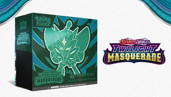 Scarlet & Violet—Twilight Masquerade Pokémon Center Elite Trainer Box — Pokémon TCG Elite Trainer Box