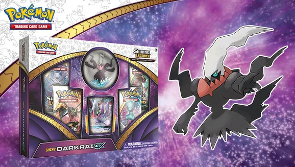 Shining Legends Figure Collection—Shiny Darkrai-GX — Pokémon TCG Figure Collection