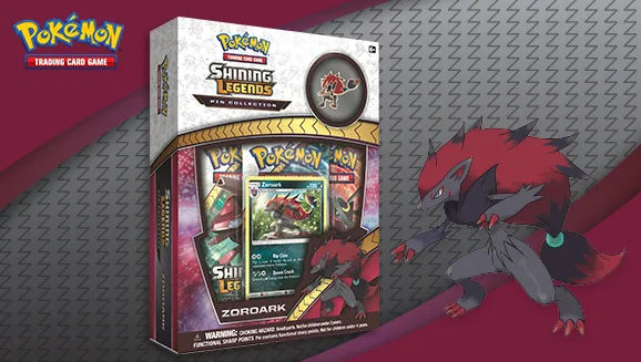 Shining Legends Pin Collection—Zoroark — Pokémon TCG Pin Collection