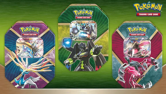 Shiny Kalos Tins — Pokémon TCG Tin