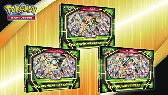 Shiny Rayquaza-EX Box — Pokémon TCG Collection / Box