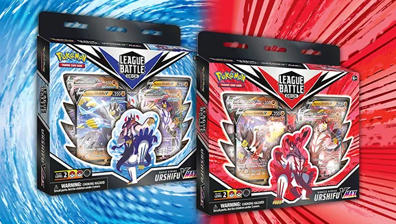 Single Strike Urshifu VMAX and Rapid Strike Urshifu VMAX League Battle Decks — Pokémon TCG Battle Deck