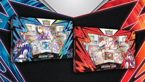 Single Strike Urshifu VMAX and Rapid Strike Urshifu VMAX Premium Collections — Pokémon TCG Premium Collection