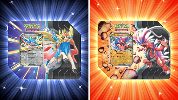 Slashing Legends Tin — Pokémon TCG Tin