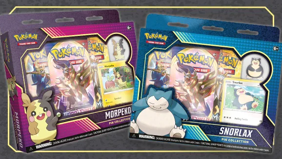 Snorlax/Morpeko Pin Collection — Pokémon TCG Pin Collection